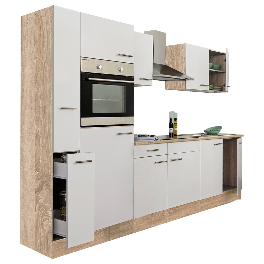 Leziter Mobilier de bucătărie Yorki 300 cu cuptor și cuptor cu microunde [1]