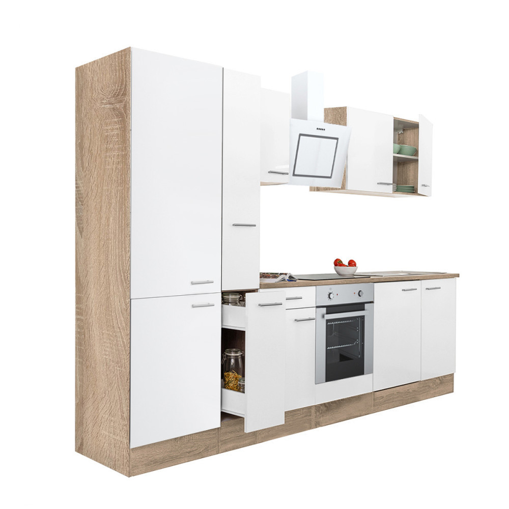 Bucătărie - Leziter Mobilă de bucătărie Yorki 300 cu cuptor inferior și rafturi