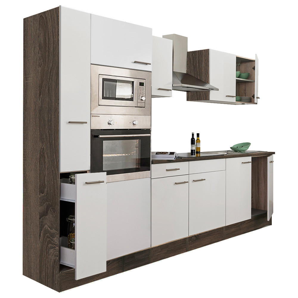 Mobilier bucătărie - Leziter Mobilier de bucătărie Yorki 300 cu cuptor și cuptor cu microunde