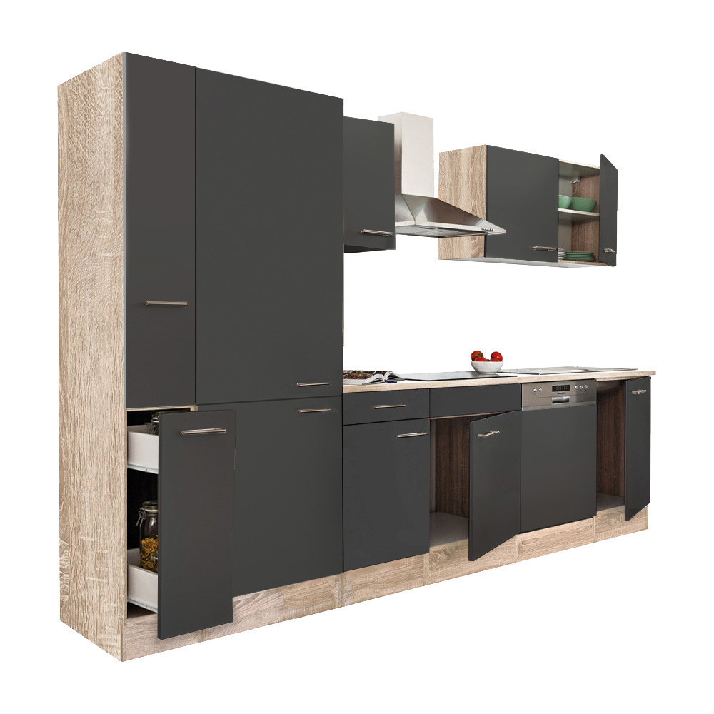 Mobilier bucătărie - Leziter Mobilier de bucătărie Yorki 310 cu rafturi