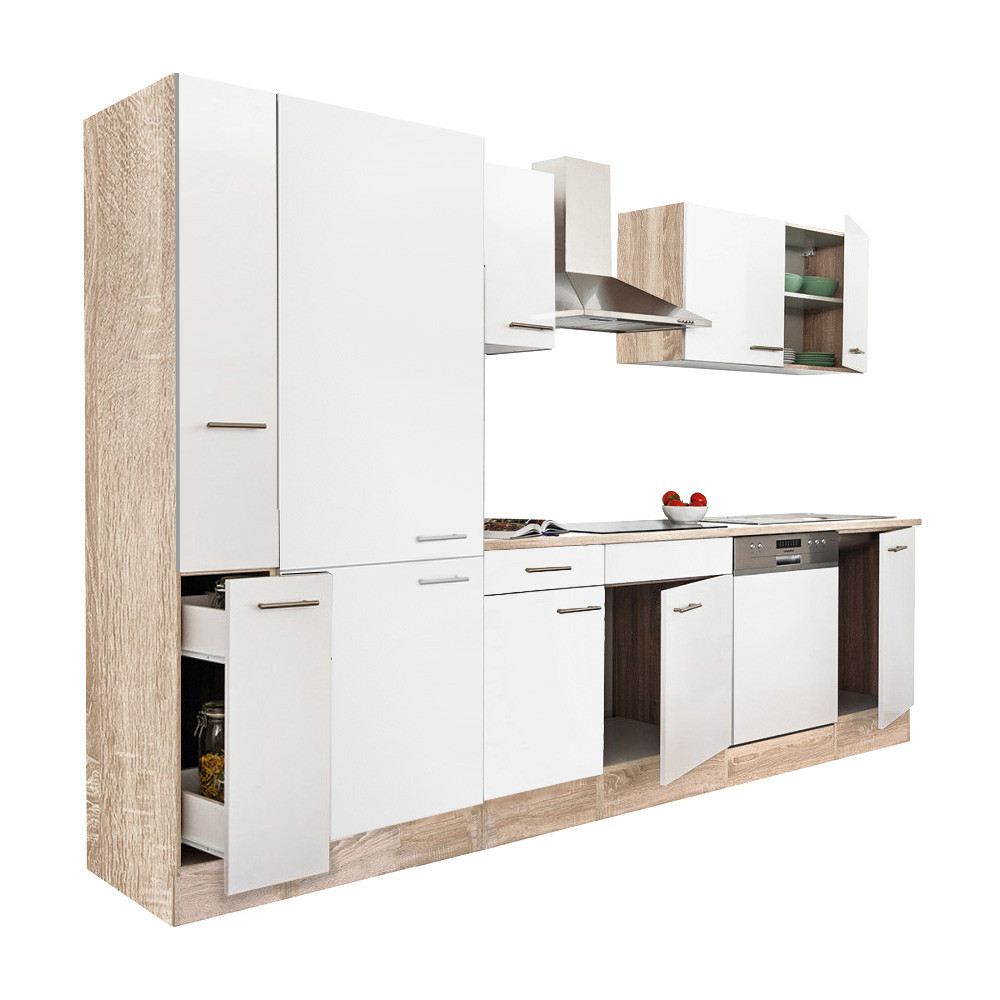 Mobilier bucătărie - Leziter Mobilier de bucătărie Yorki 310 cu rafturi