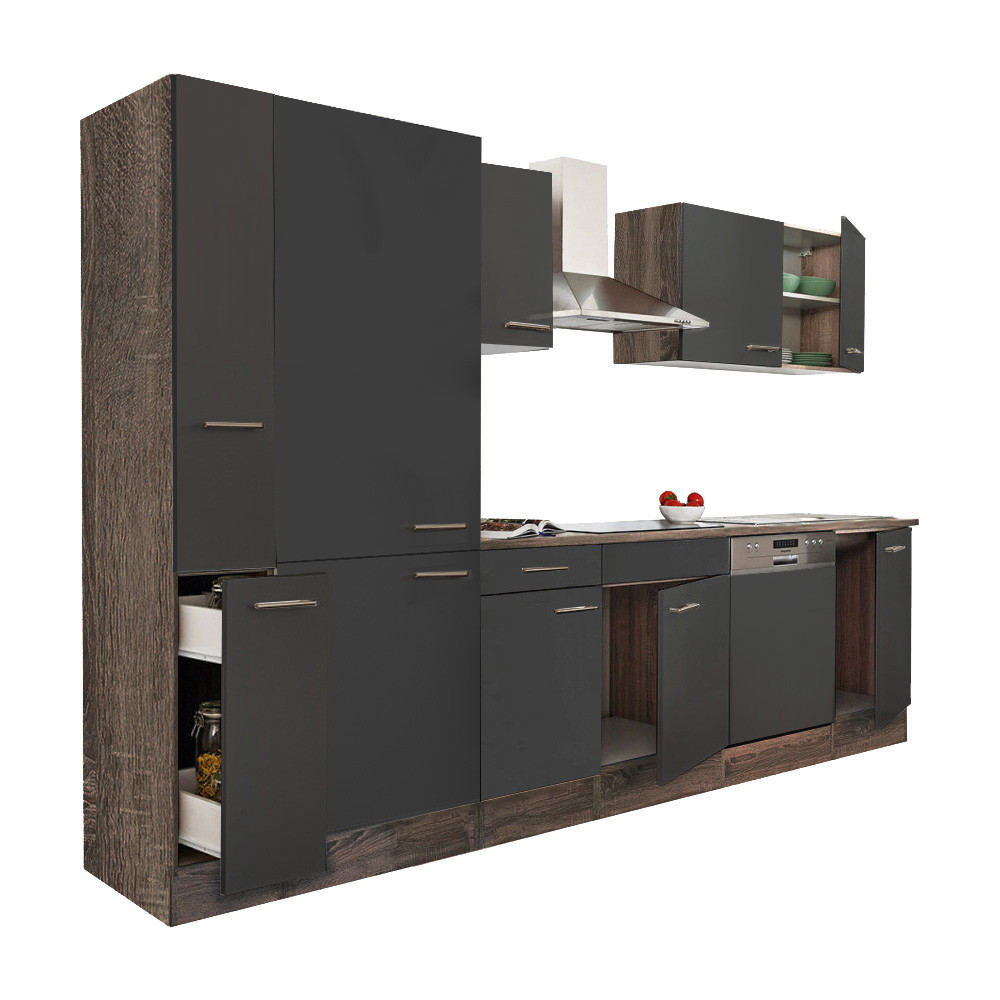 Mobilier bucătărie - Leziter Mobilier de bucătărie Yorki 310 cu rafturi