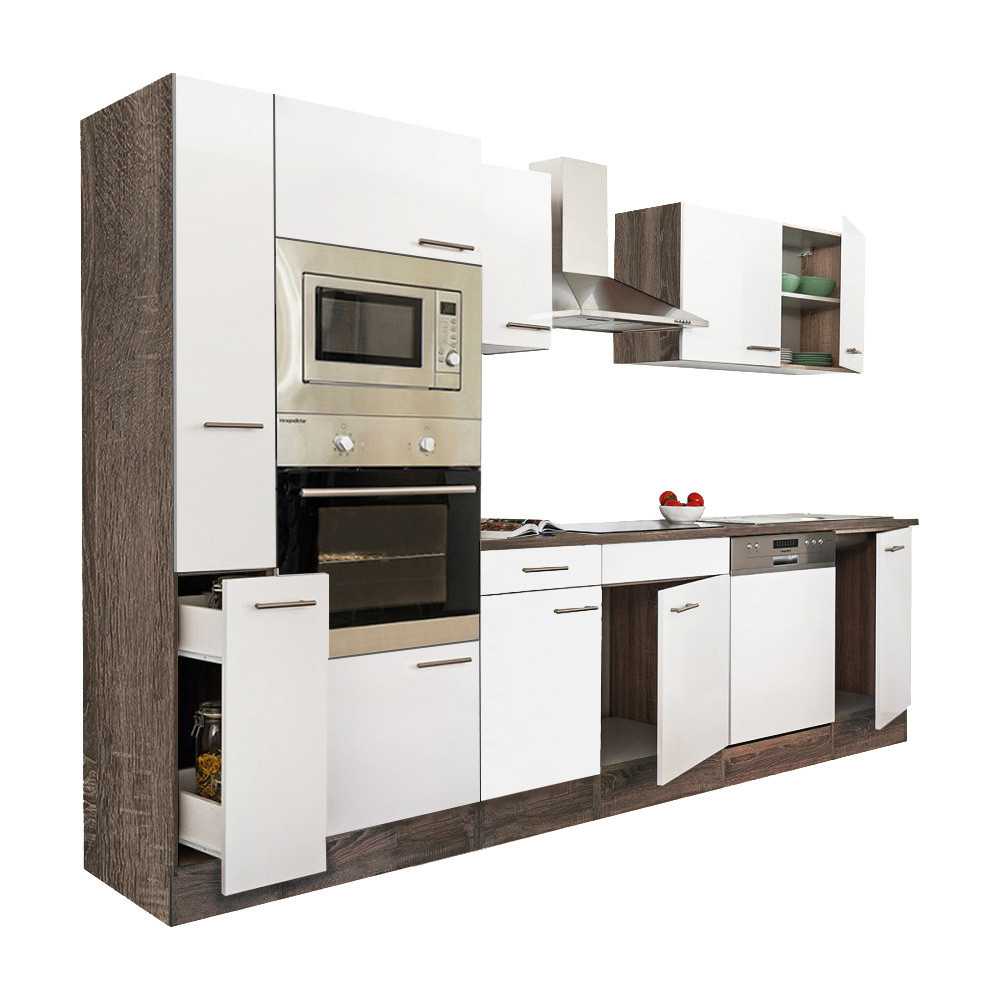 Mobilier bucătărie - Leziter Mobilă de bucătărie Yorki 310 cu cuptor și cuptor cu microunde