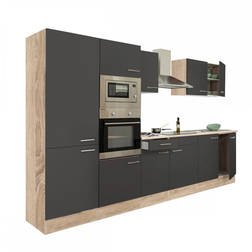 Mobilier bucătărie - Leziter Mobilier de bucătărie Yorki 330 cu rafturi