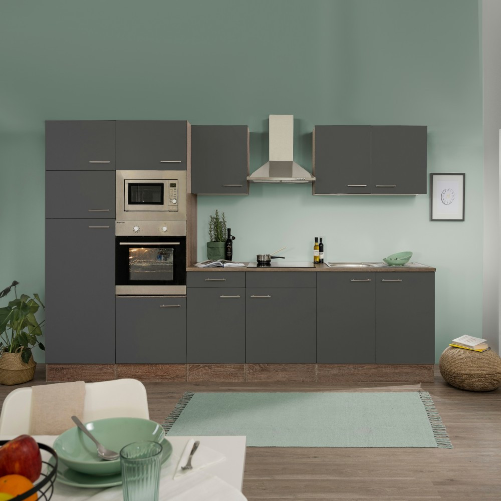 Leziter Mobilă de bucătărie Yorki 330 cu frigider cu congelator superior [4]