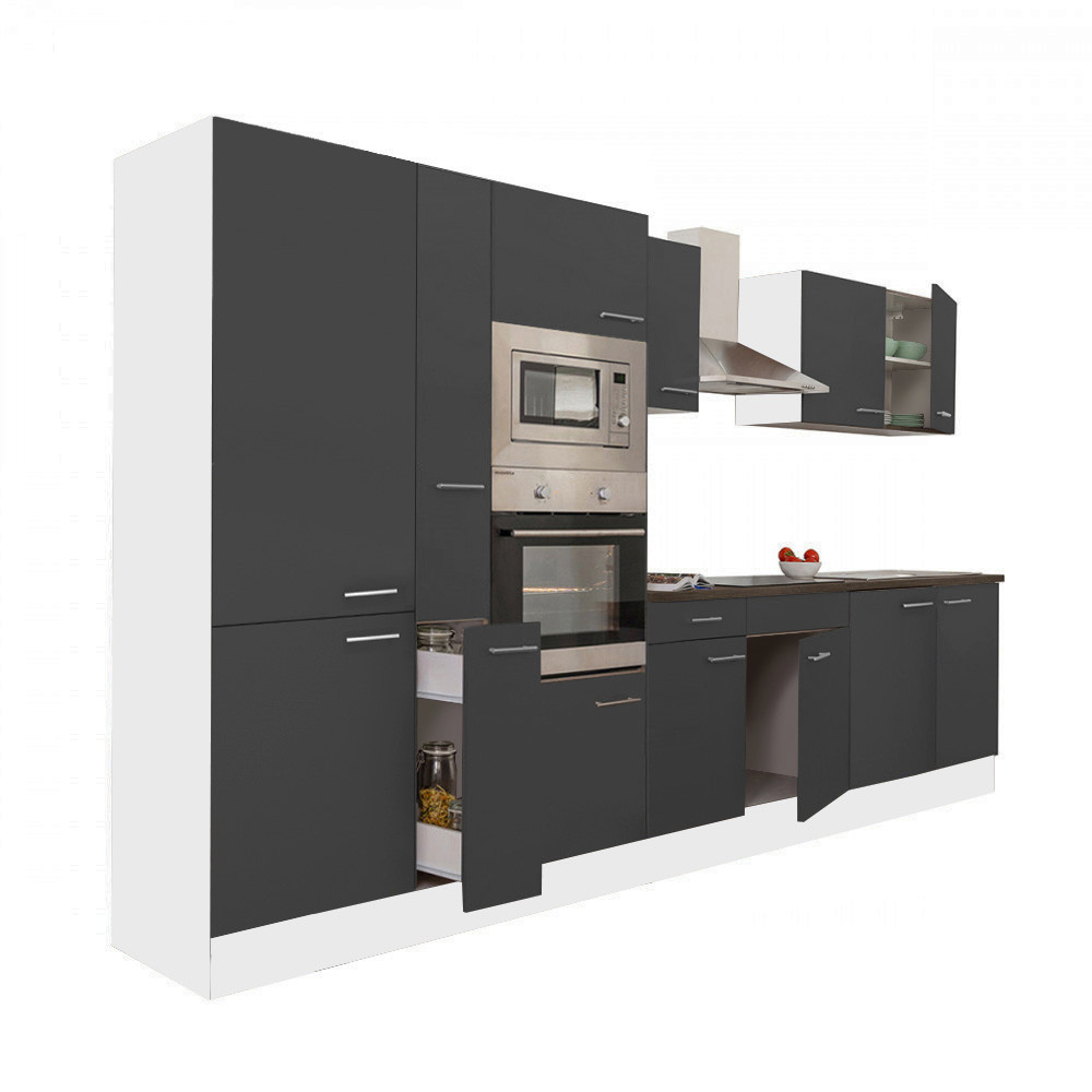 Mobilier bucătărie - Leziter Mobilier de bucătărie Yorki 360 cu cuptor și cuptor cu microunde