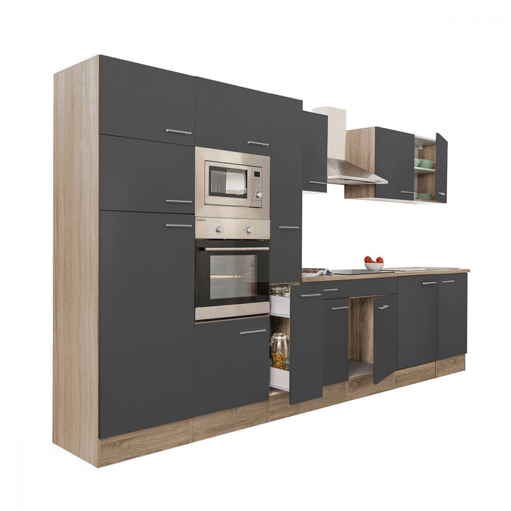 Leziter Mobilier de bucătărie Yorki 360 cu frigider cu congelator superior [2]