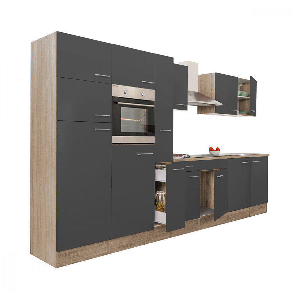 Leziter Mobilier de bucătărie Yorki 360 cu frigider cu congelator superior [8]