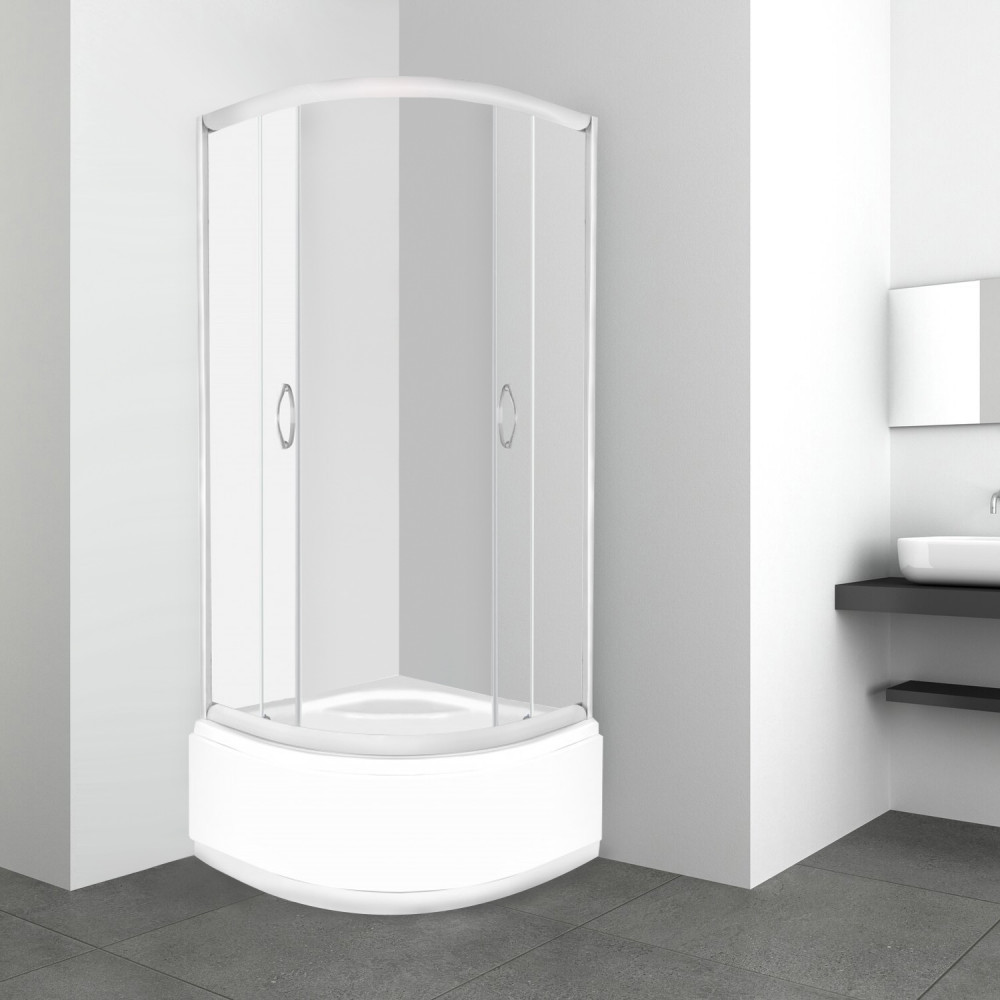 Kerra Cabină de duș Lava 90x90 cm cu tavă adâncă curbată [2]