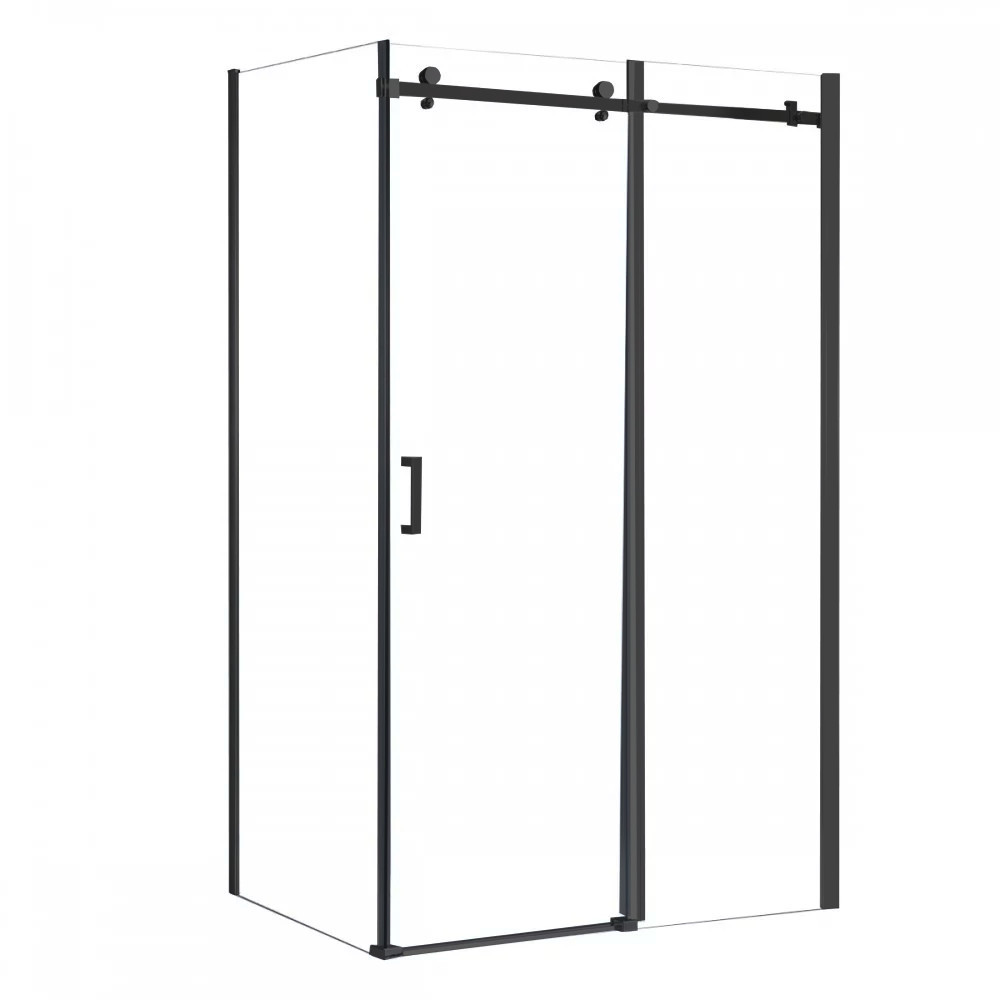 Cabină de duș - Leziter Cabină de duș asimetrică Bold-in 80x100 cm fără tavă de duș