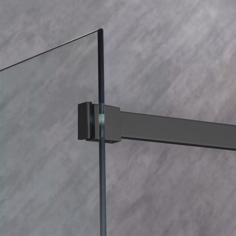 Leziter Cabină de duș asimetrică Bold-in 80x100 cm fără tavă de duș [5]