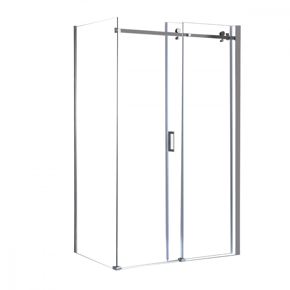 Leziter Cabină de duș asimetrică Bold-in 80x120 cm fără cădiță de duș [3]