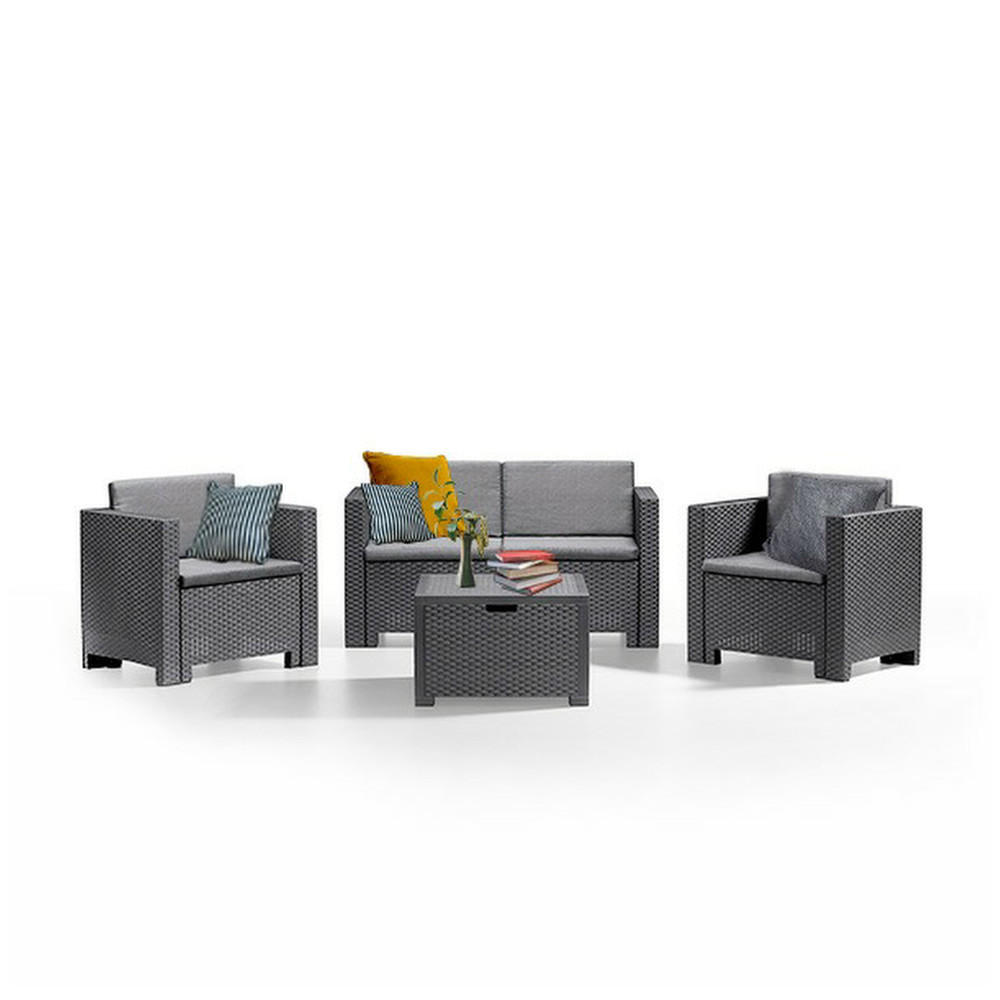 Set mobilier grădină - Leziter Set mobilier de grădină City cu 4 locuri