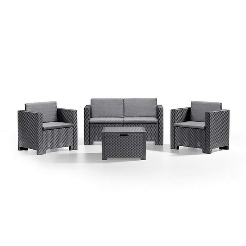 Leziter Set mobilier de grădină City cu 4 locuri [1]