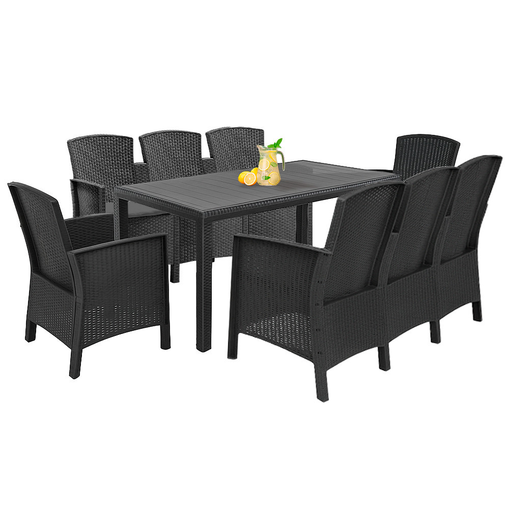 Set mobilier grădină - Leziter Set de mobilier de grădină Lima V 8+1
