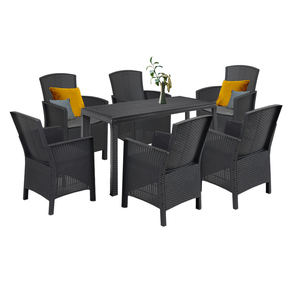 Set mobilier grădină - Leziter Set mobilier de grădină Hellma 6 în 1