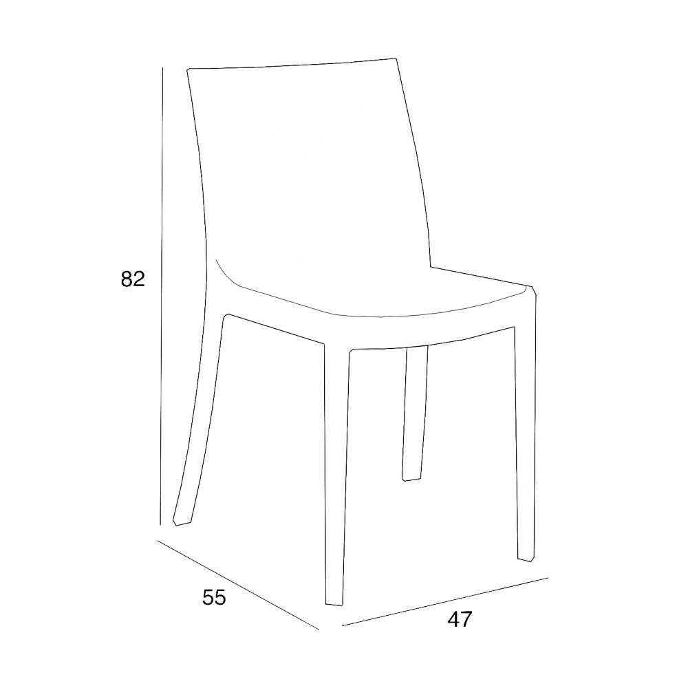 Leziter Set mobilier de grădină Violina 4+1, grafit [4]