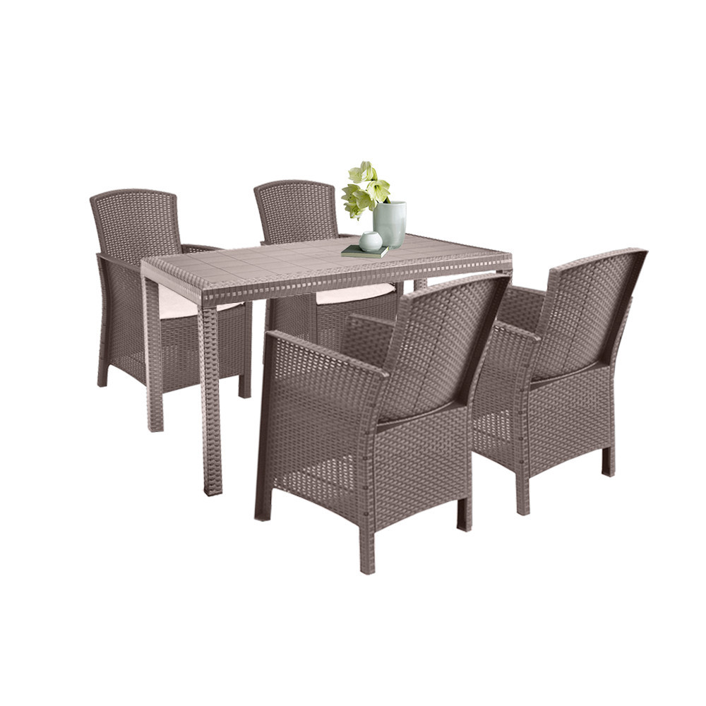 Set mobilier grădină - Leziter Set mobilier de grădină Hellma 4 în 1