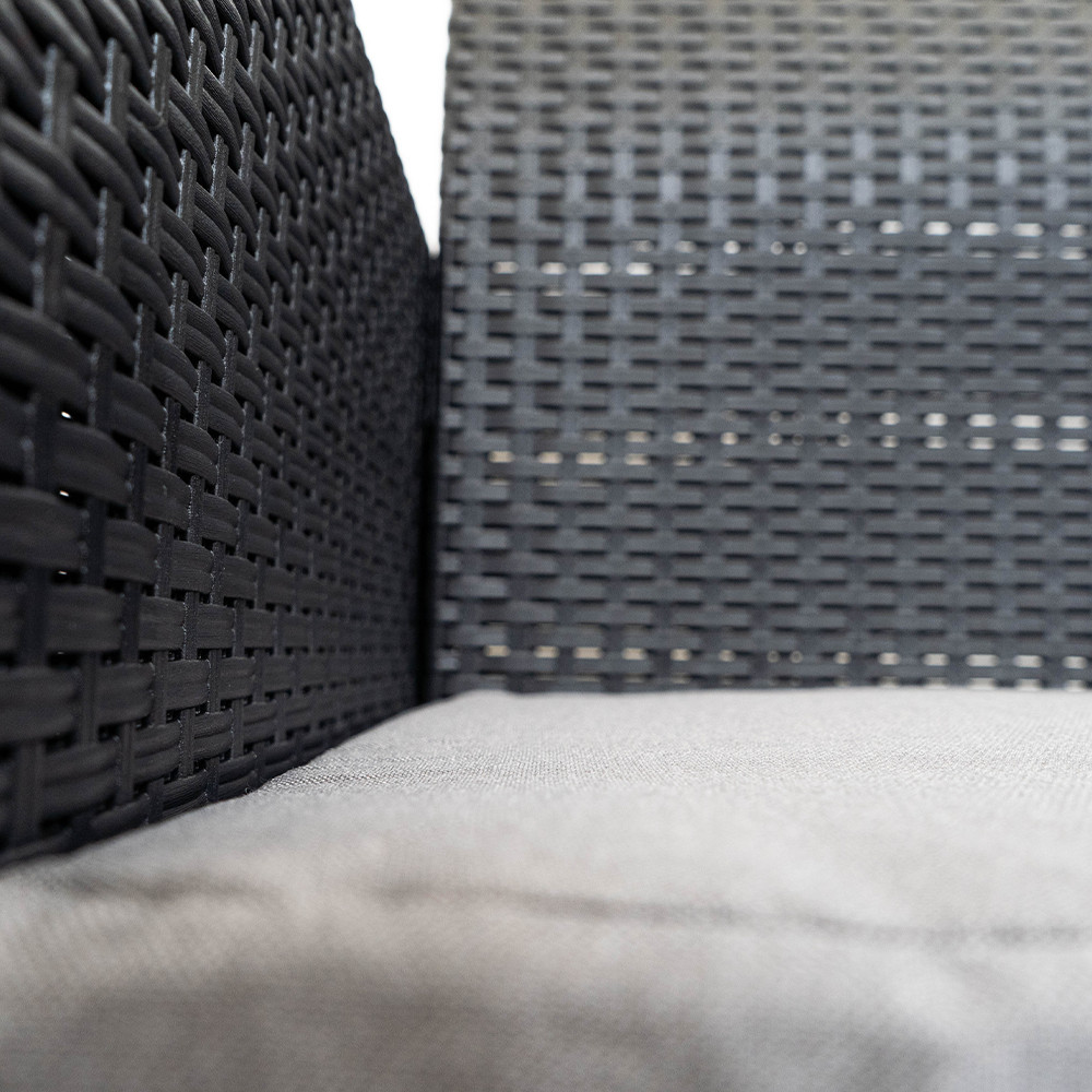 Leziter Scaun de grădină din plastic Nero [6]