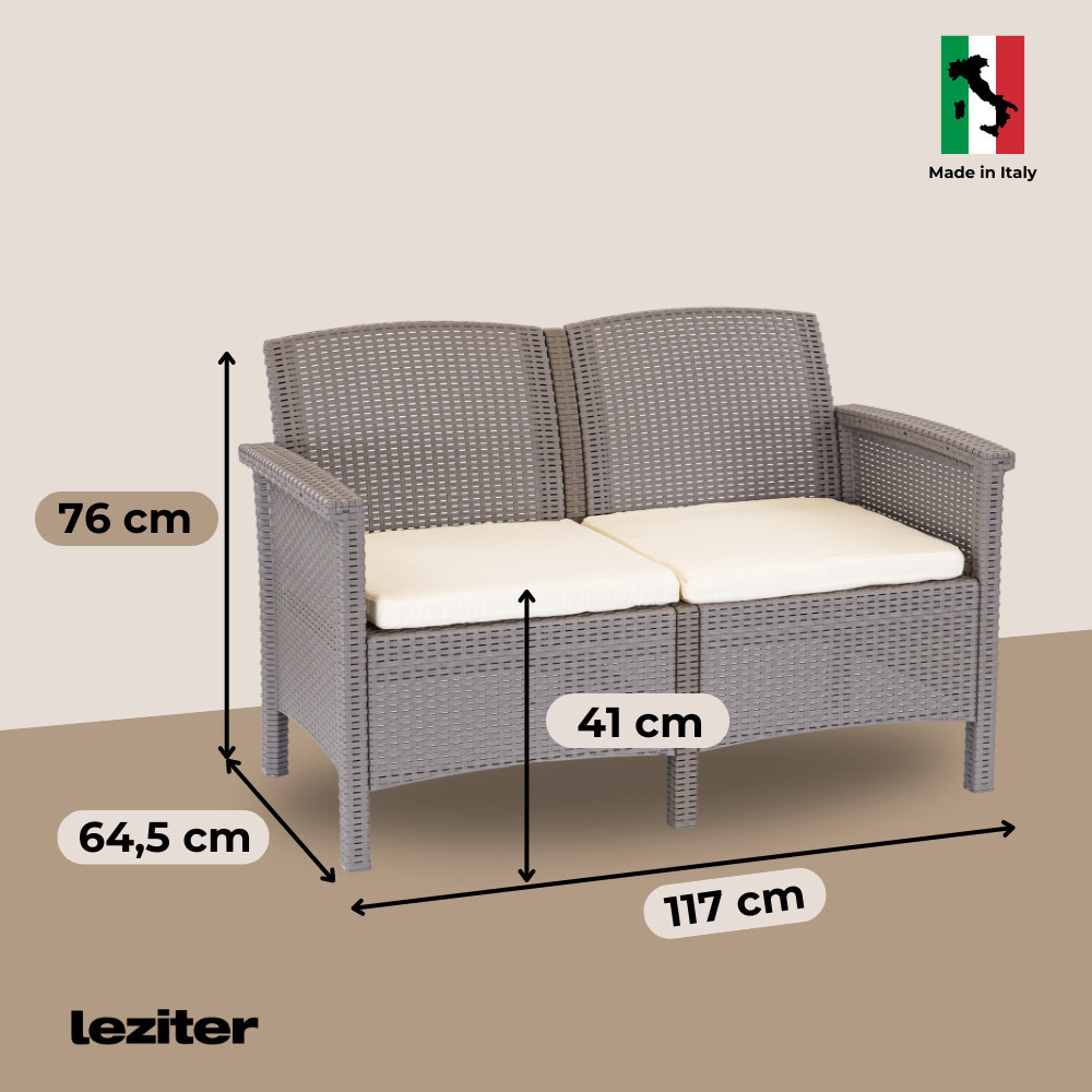 Leziter Set de mobilier de grădină Venus II cu 6 locuri [2]