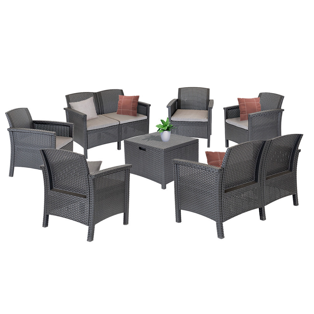 Set mobilier grădină - Leziter Set de mobilier de grădină Venus pentru 8 persoane