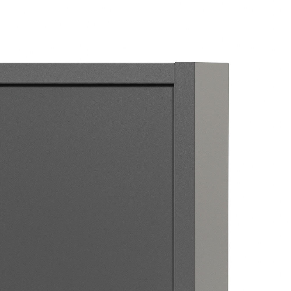 Leziter Boxie 1 ușă dulap de perete 40x40x37 cm antracit [8]
