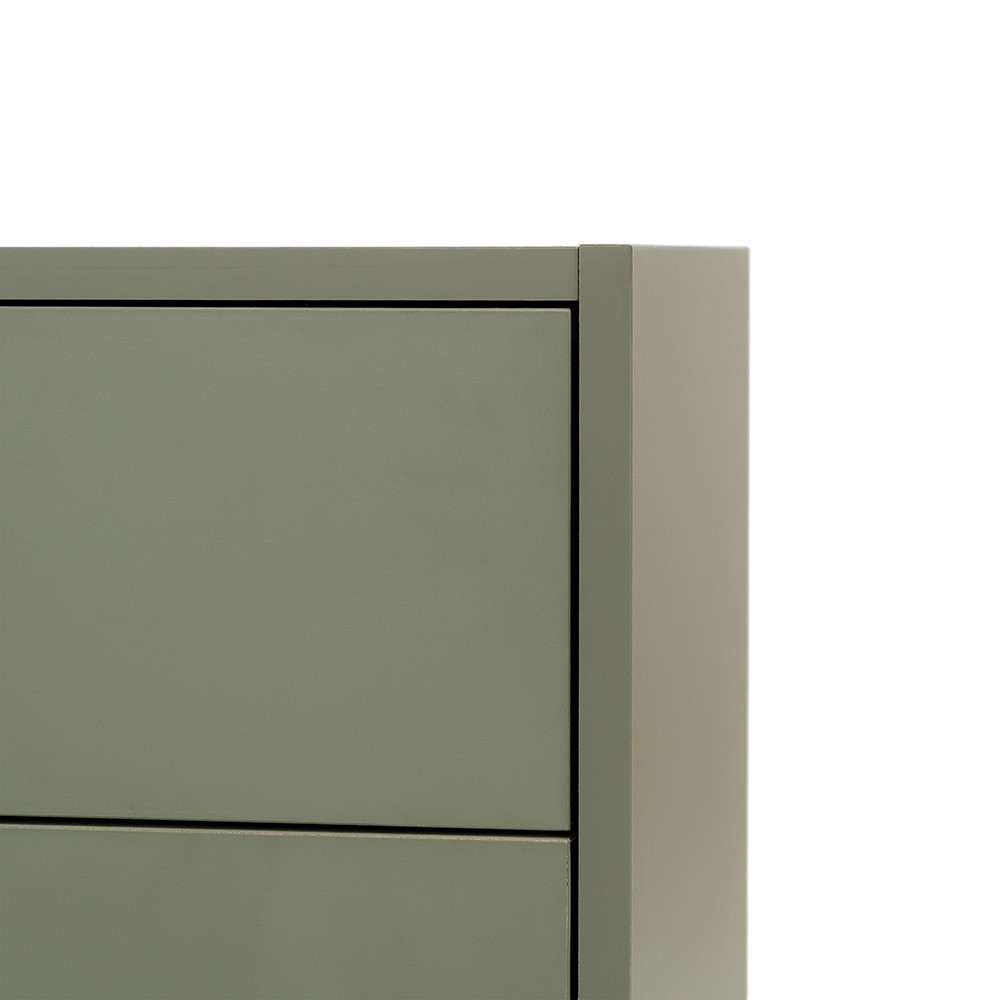 Leziter Boxie dulap de perete cu 2 sertare 40x40x37 cm verde [9]