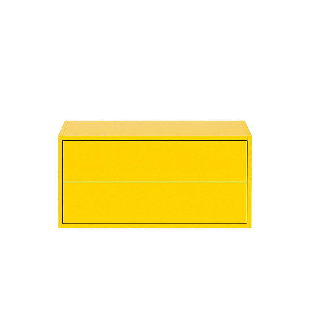 Dulap perete - Leziter Boxie 2 sertare dulap de perete 40x80x37 cm dove