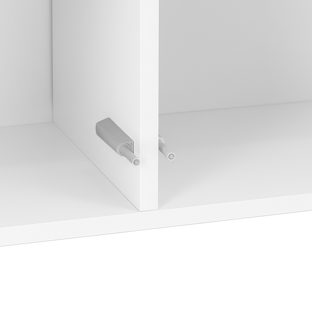 Leziter Boxie 2 uși dulap de perete 80x80x37 cm alb [7]