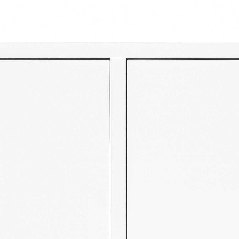 Leziter Boxie 2 uși dulap de perete 80x80x37 cm alb [8]