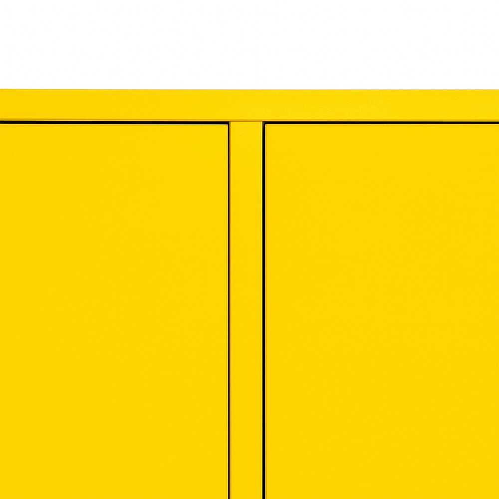 Leziter Boxie 2 uși dulap de perete 80x80x37 cm galben [8]