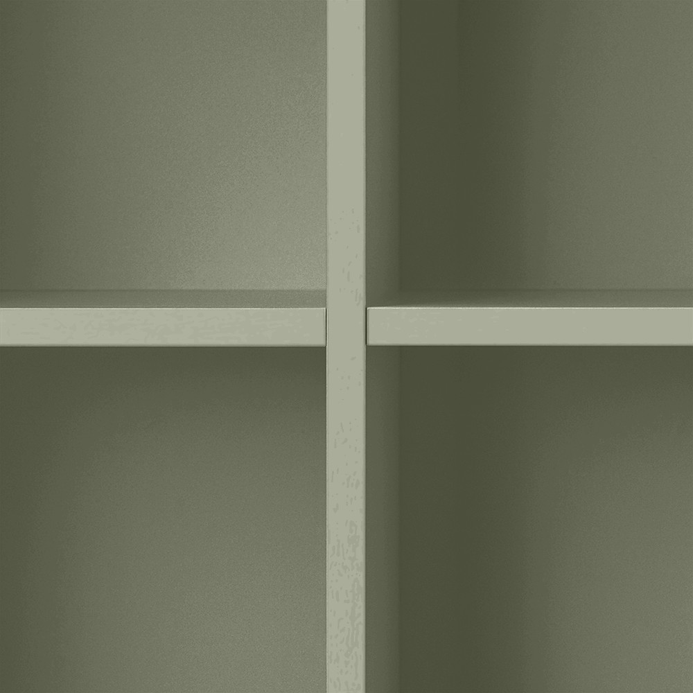 Leziter Boxie dulap de perete deschis 80x80x37 cm verde [4]