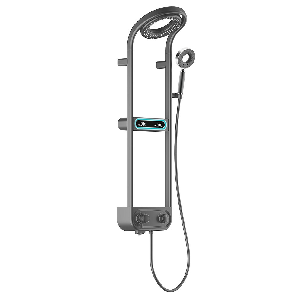 Set de duș, Panou de duș - Leziter Set de duș digital Tropic cu mixer termostatic