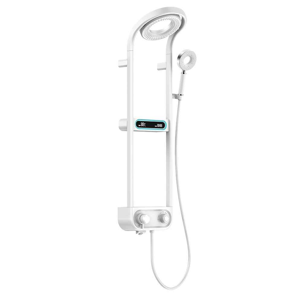Set de duș, Panou de duș - Leziter Set de duș digital Tropic cu mixer termostatic