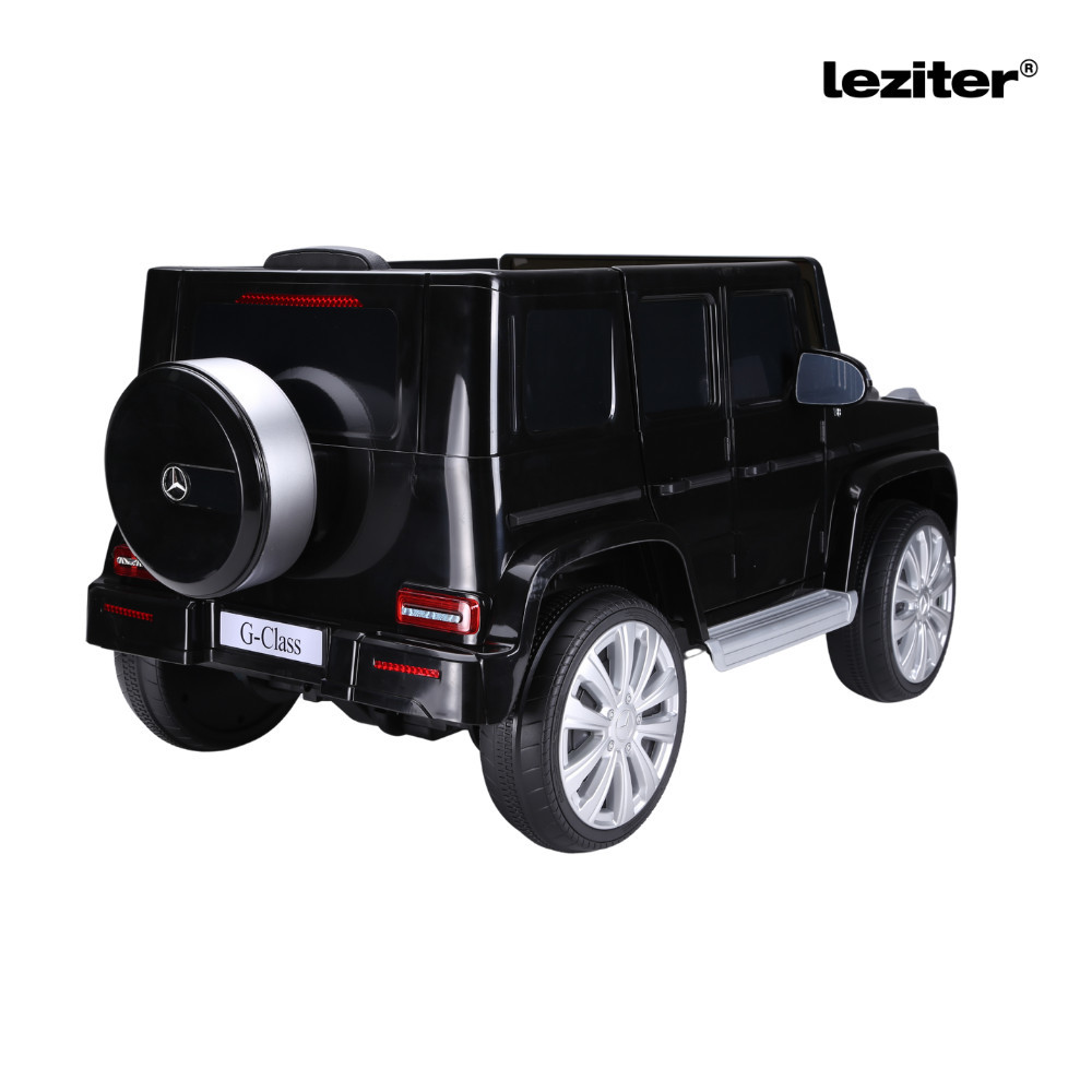 Leziter Mașină electrică Mercedes Benz G500 neagră [3]