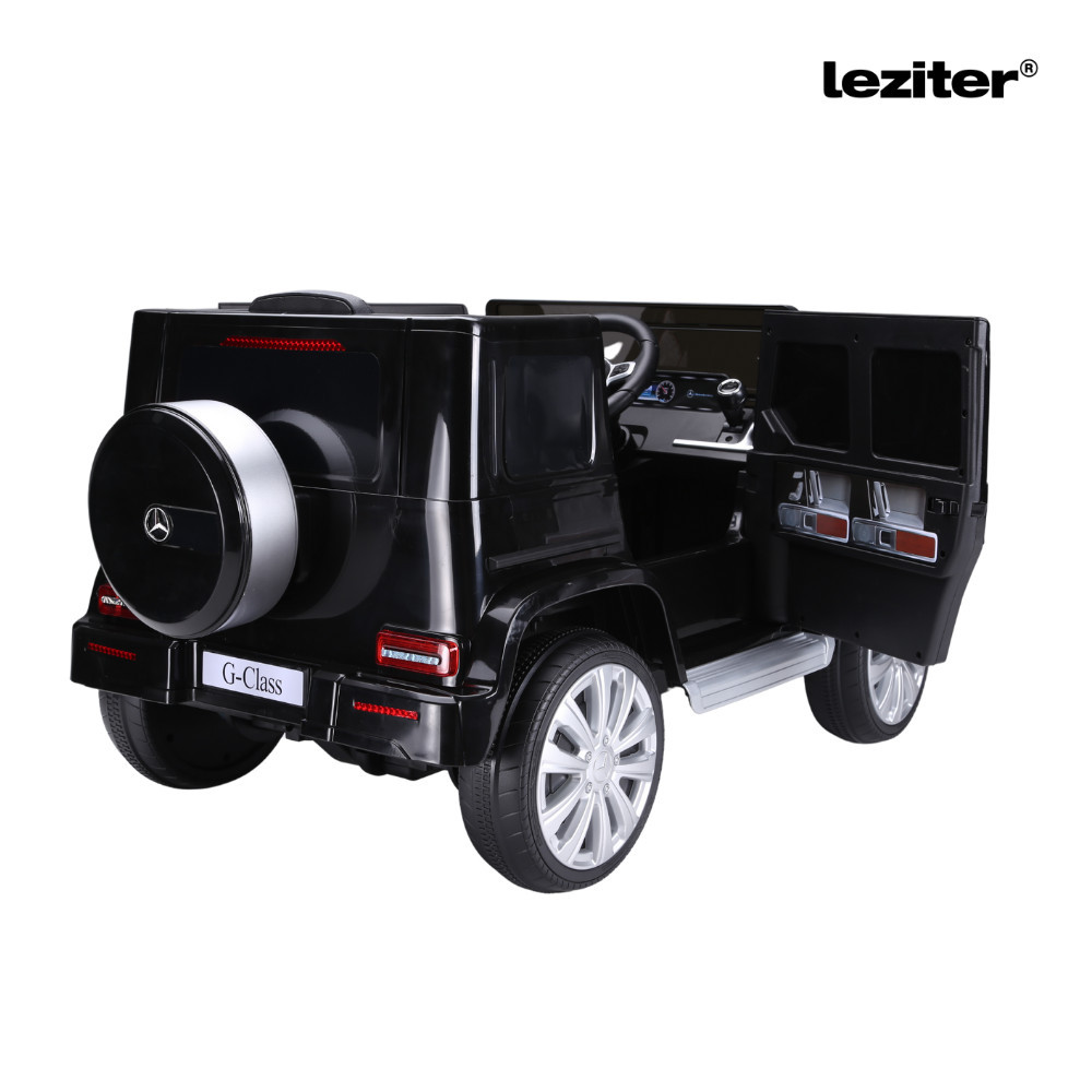 Leziter Mașină electrică Mercedes Benz G500 neagră [6]