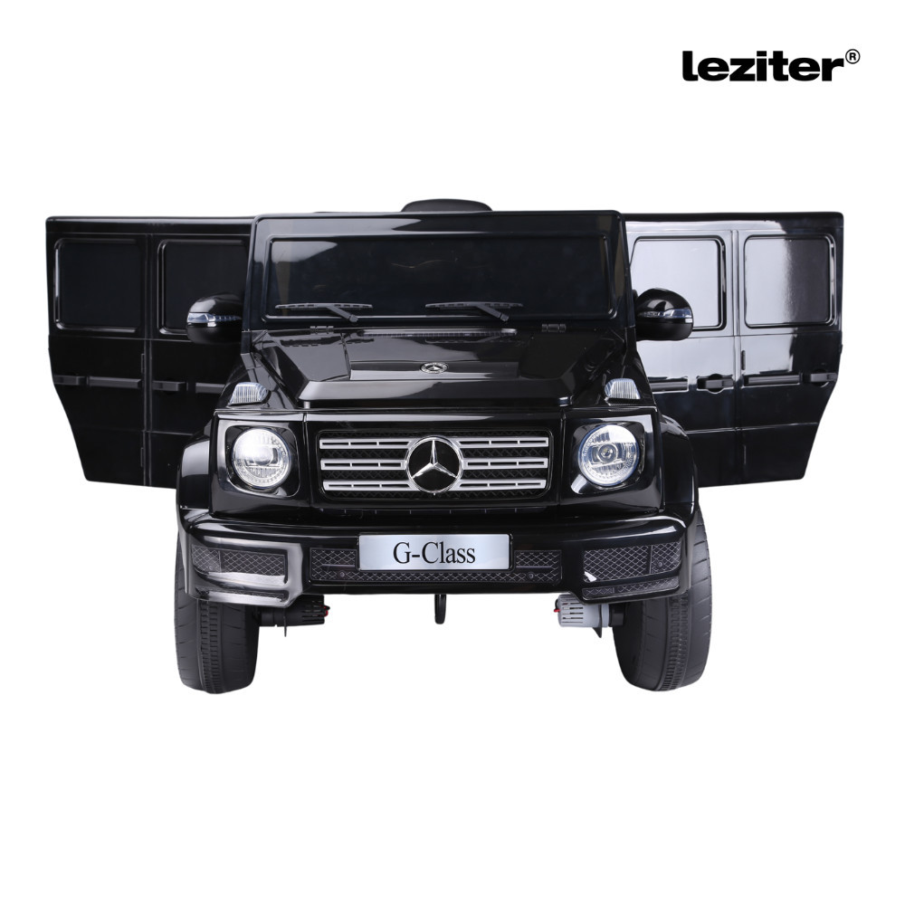 Leziter Mașină electrică Mercedes Benz G500 neagră [8]