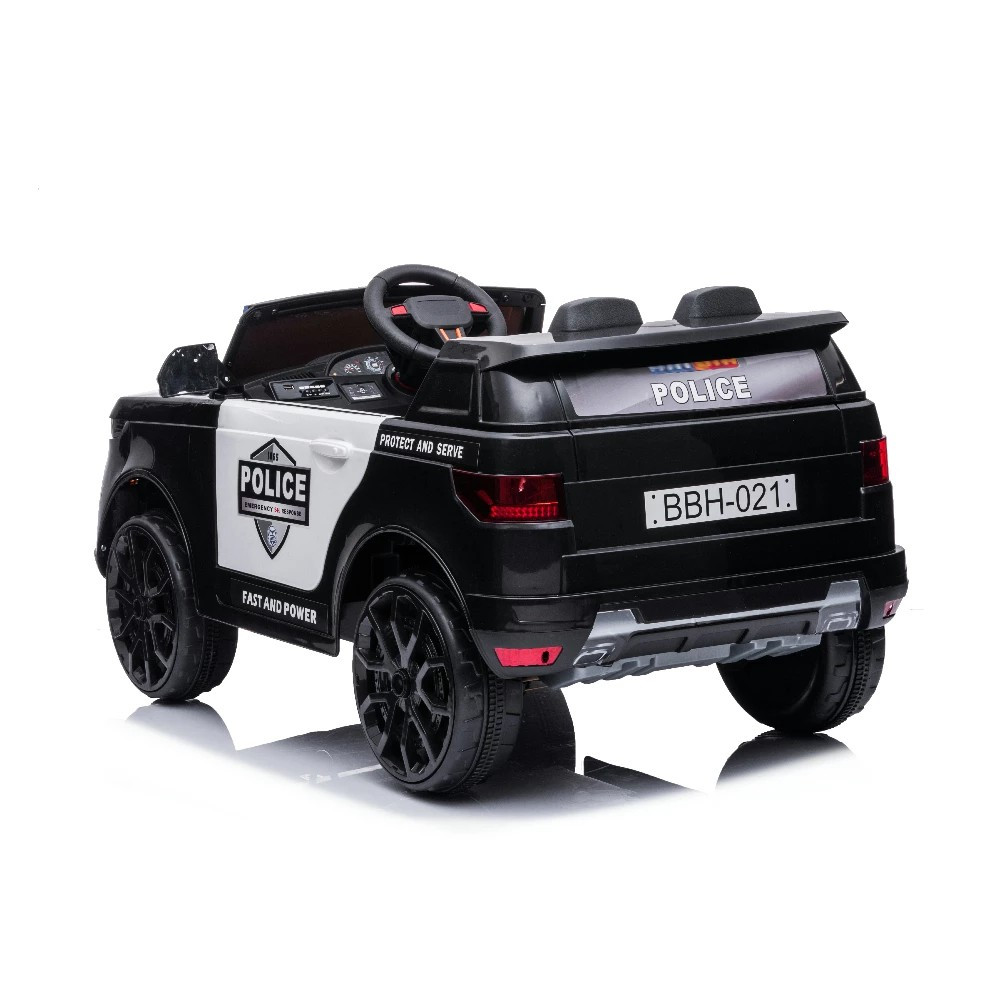 Leziter Mașină de poliție electrică neagră [4]