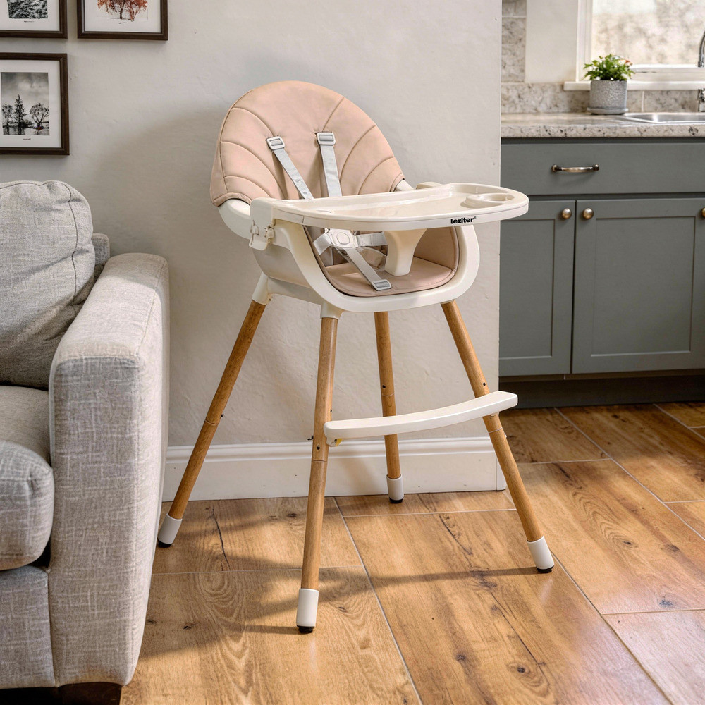Homelux Scaun de hrănire 2 în 1 bej [1]