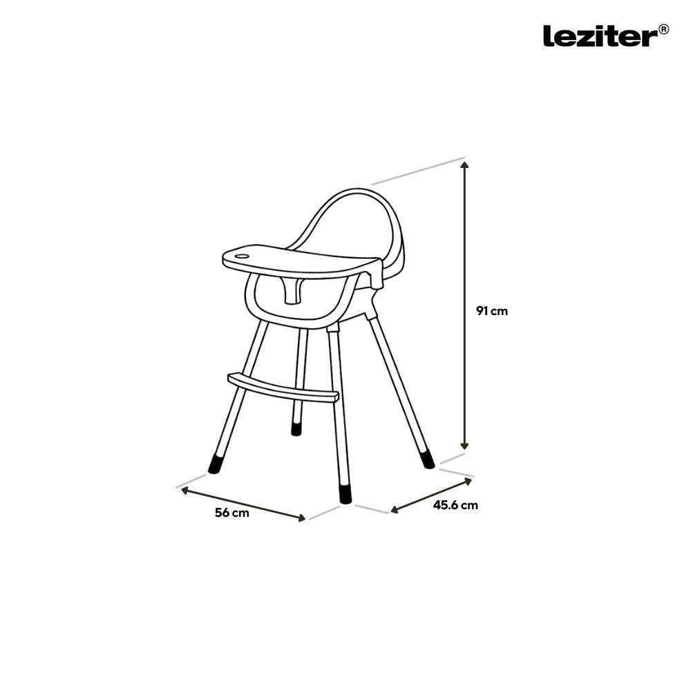 Homelux Scaun de hrănire 2 în 1 bej [2]