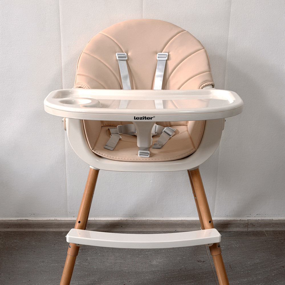 Homelux Scaun de hrănire 2 în 1 bej [4]