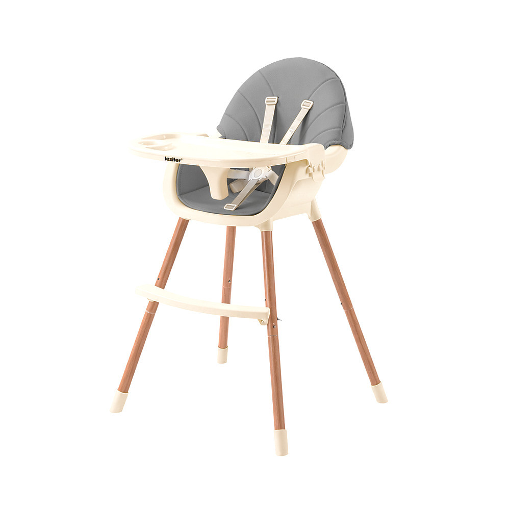 Mamă-copil - Homelux Scaun de hrănire 2 în 1 gri