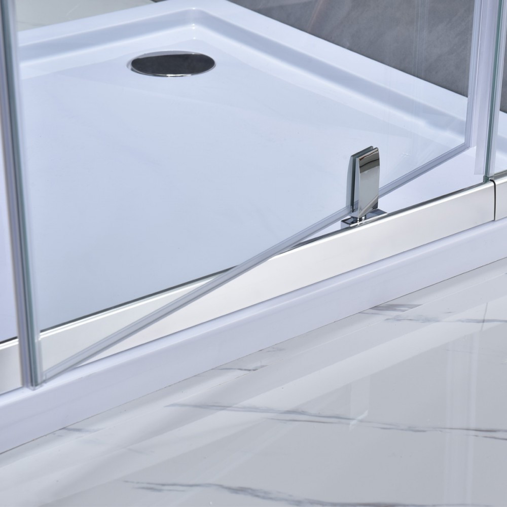 Leziter Ușă de duș reglabilă Flexi-S 76-91x185 cm [8]