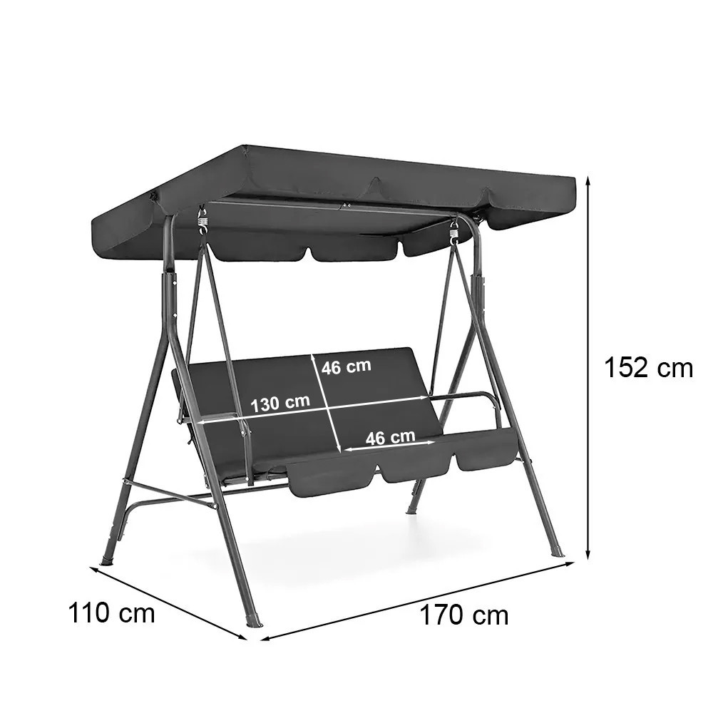 Leziter Balansoar de grădină Serenita [2]