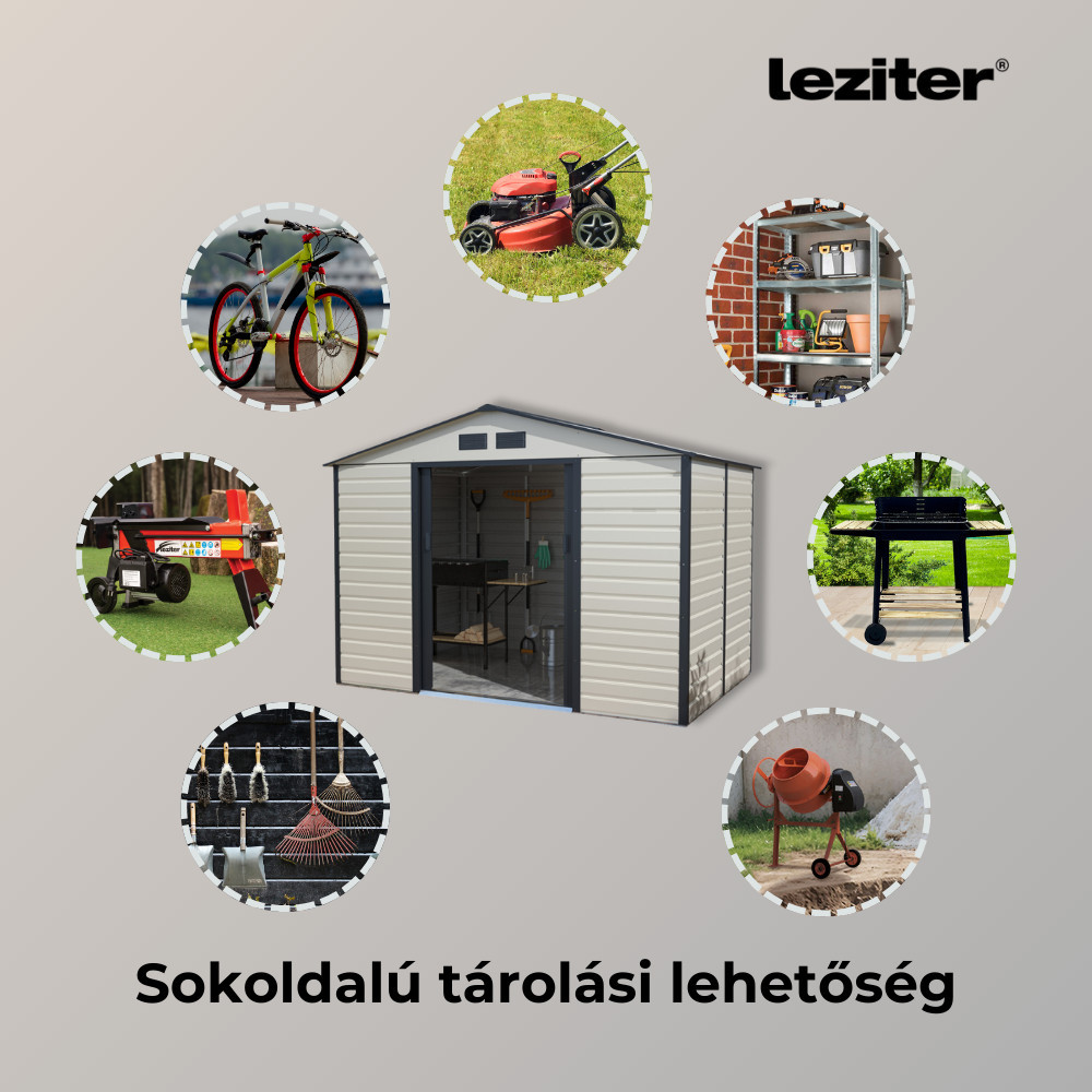 Leziter Depozit pentru unelte de grădină Kansas 277x195 cm [3]