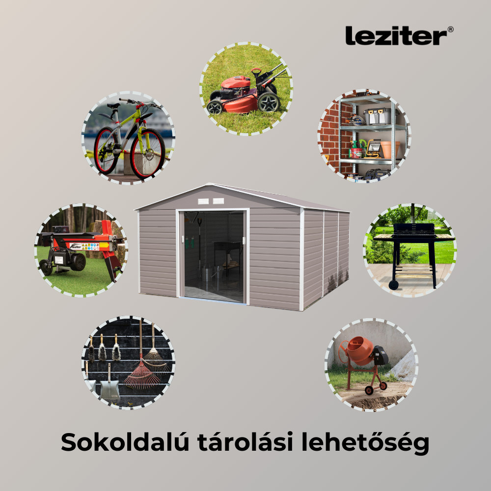 Leziter Depozit pentru unelte de grădină Oklahoma 341x386 cm [3]