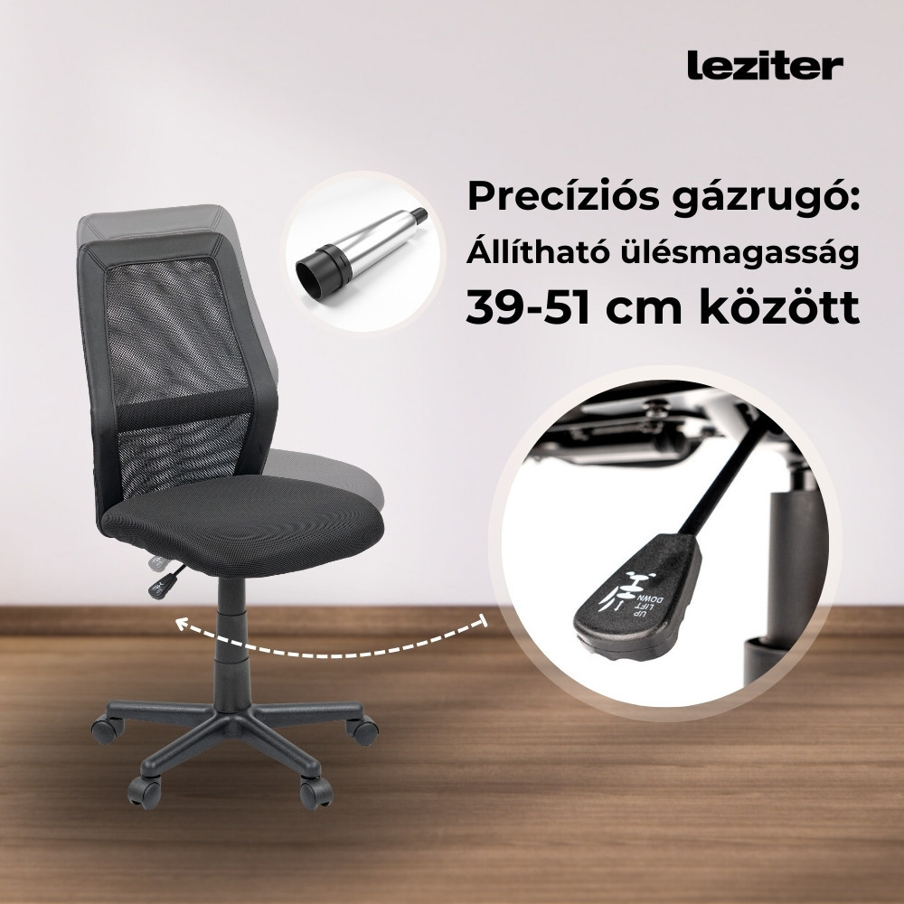 Leziter Scaun rotativ de birou Tim [3]