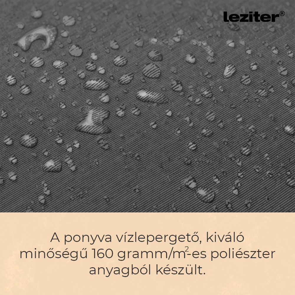 Leziter Parasol de grădină Gina gri 300 cm [3]