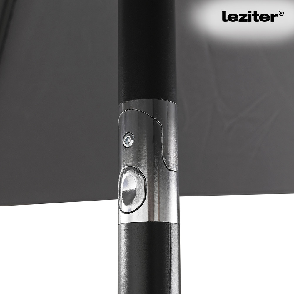 Leziter Parasol de grădină Gina gri 300 cm [4]