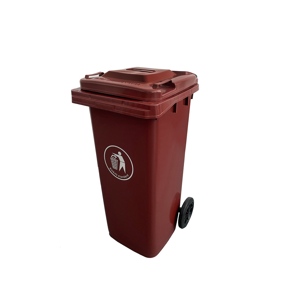 Coș gunoi - Leziter Container deșeuri 120L maro